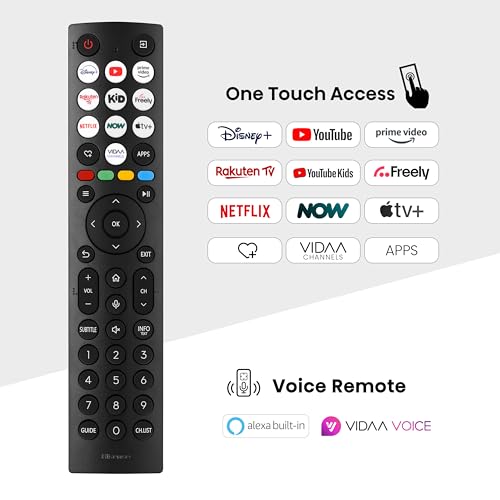 Hisense 43 Inch 4K Smart TV 43E6NTUK - Dolby Vision, Game Mode PLUS