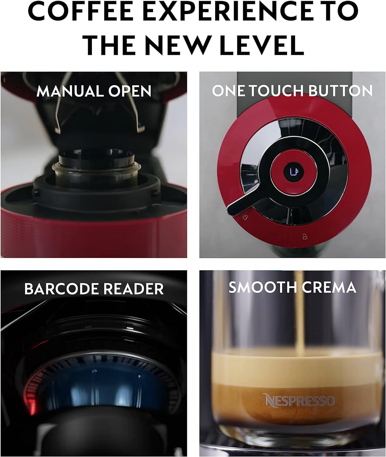 Nespresso Vertuo Next Coffee Pod Machine, Centrifusion Technology, Wi-Fi and Bluetooth Enabled