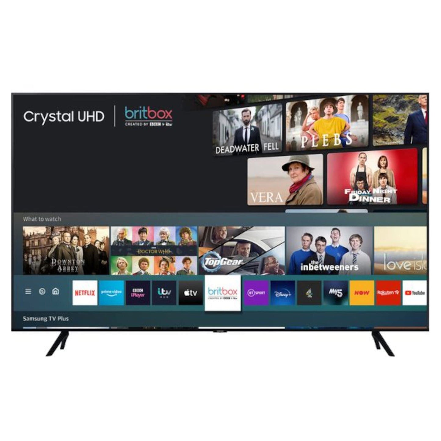 Samsung 2020 55" TU7020 Crystal UHD 4K HDR Smart TV, works with Alexa