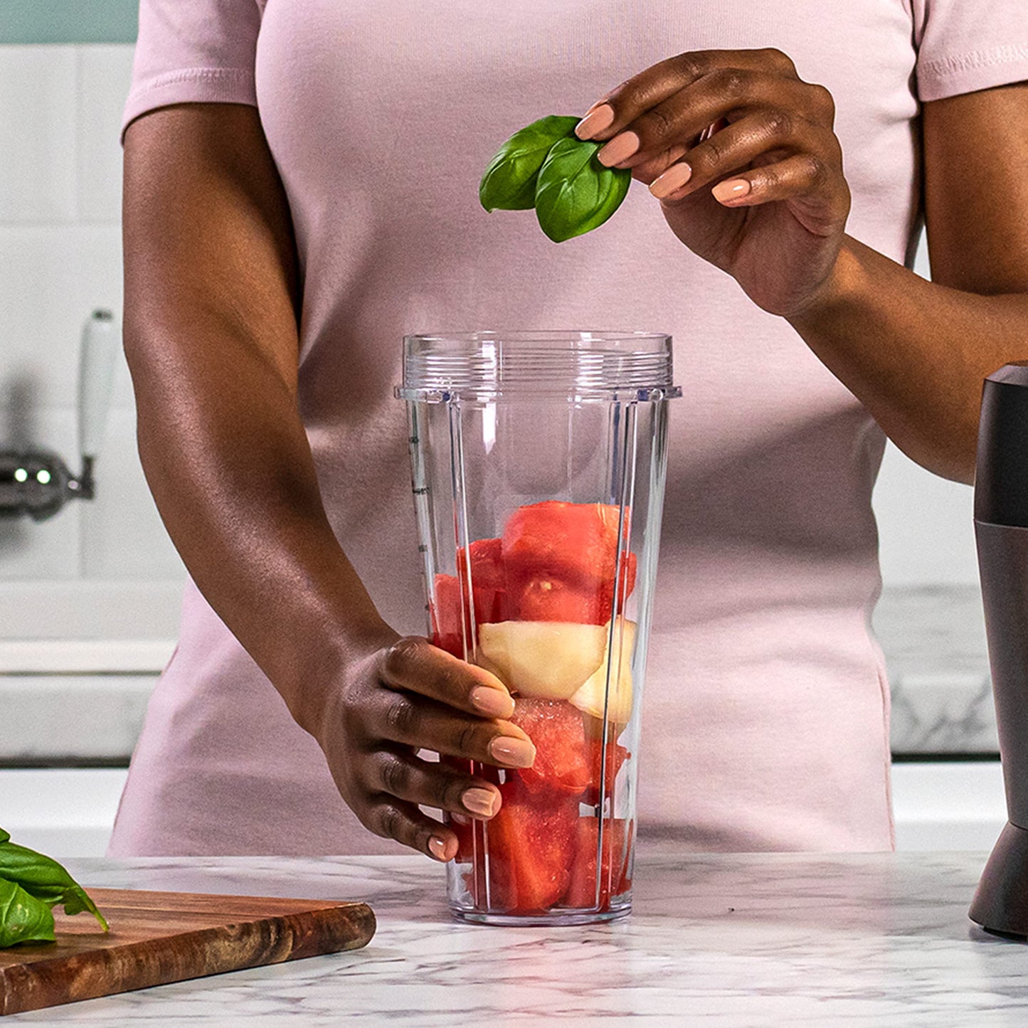 Ninja Blender with 2 Automatic Programs: Blend & Max Blend, Pulse Setting, 2x 700ml Cups
