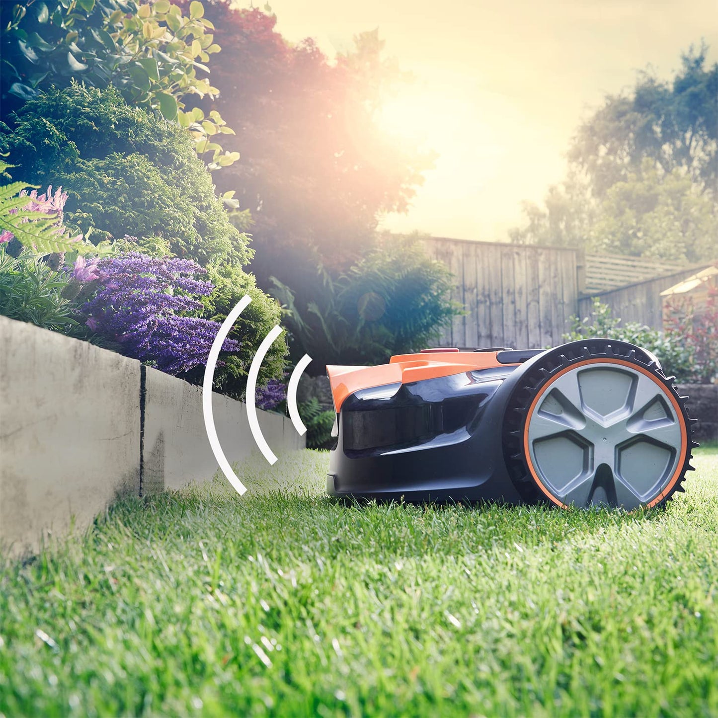 LawnMaster OcuMow® 16 Drop and Mow Robot Lawnmower with MX 24V 4.0Ah lithium battery