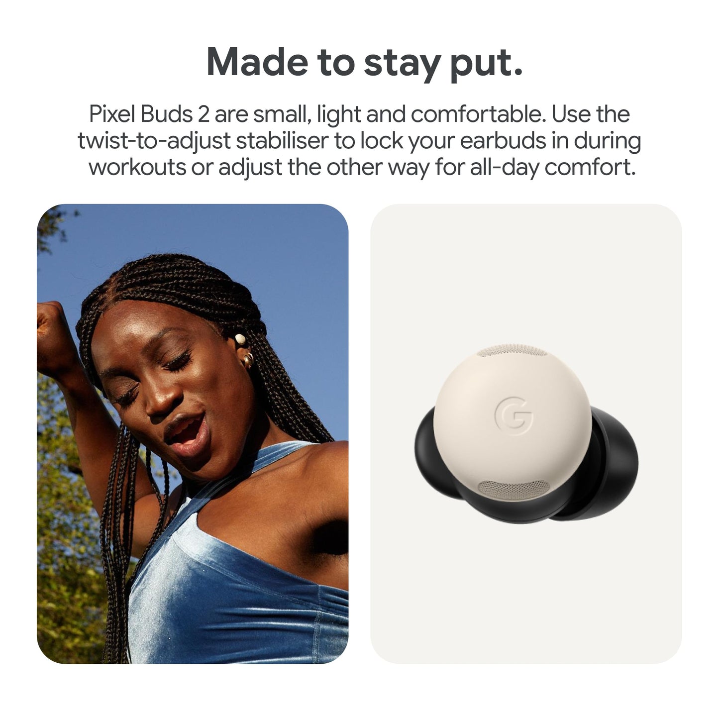 Google Pixel Buds Pro 2 - Wireless Earbuds with Active Noise Cancellation – Bluetooth Headphones - Peony