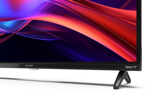 SHARP 40GD2225K 40" Full HD Roku Smart TV – Frameless LED