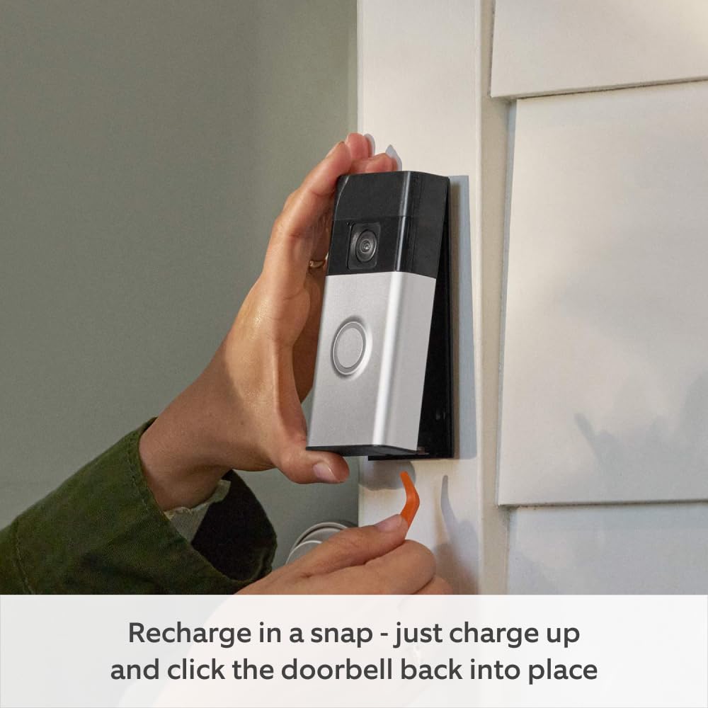 Ring Battery Video Doorbell + Ring Outdoor Camera Battery