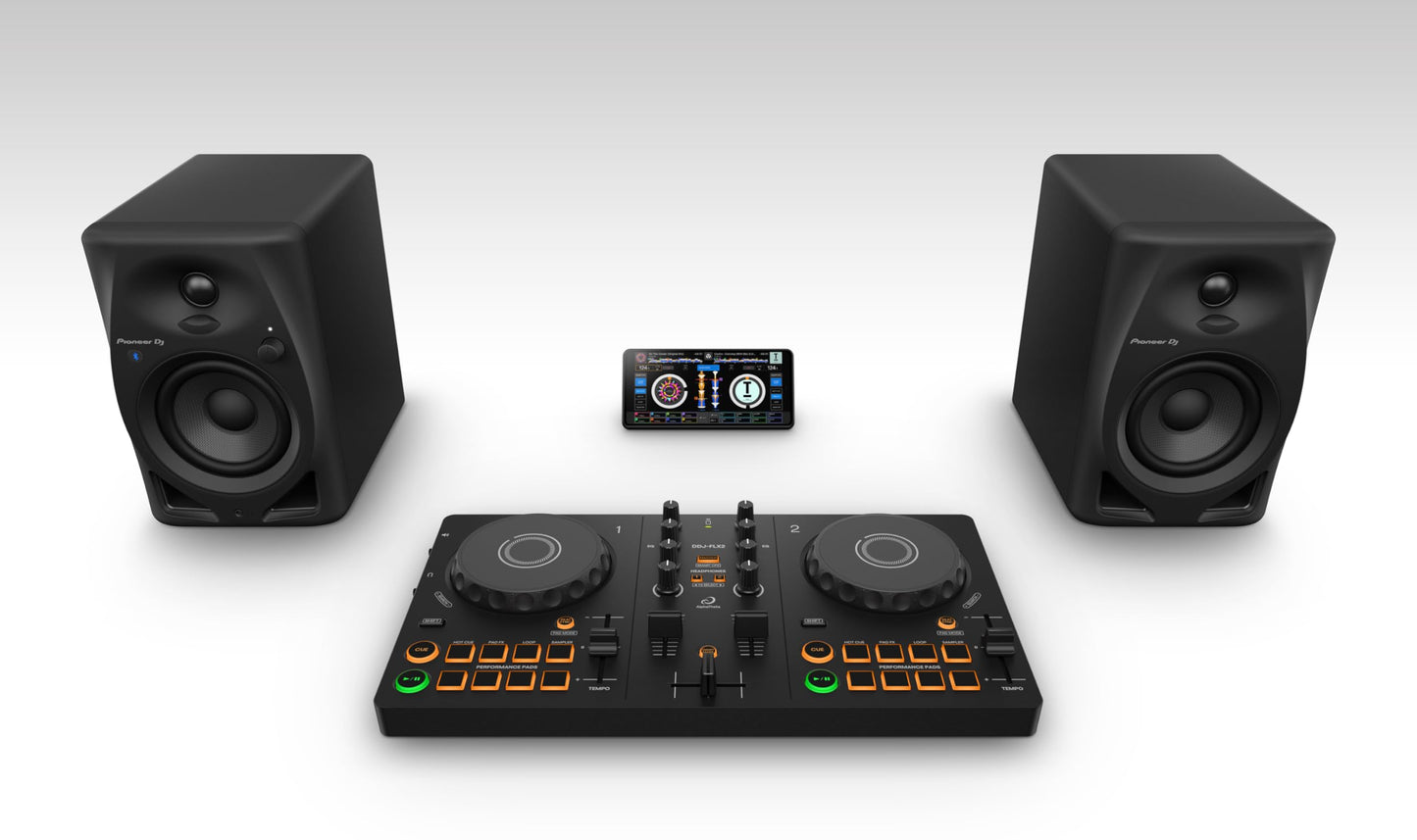 Pioneer DJ AlphaTheta DDJ-FLX2 Compact 2-channel DJ controller
