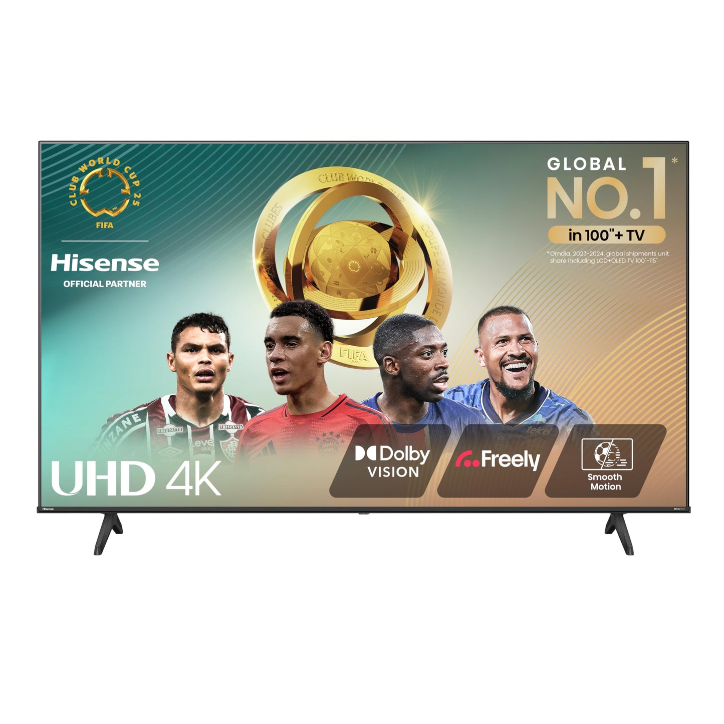 Hisense 43 Inch 4K Smart TV 43E6NTUK - Dolby Vision, Game Mode PLUS